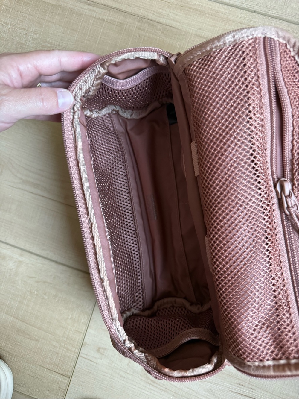 Dagne Dover Seoul Dopp Kit in Warm Dust, Large - Picture 6 of 9
